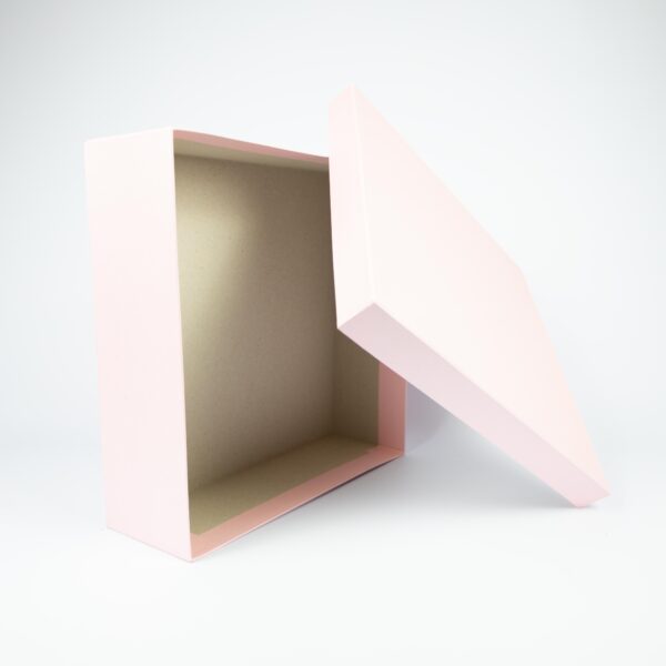 Square Gift Box with Lid Light Pink South Africa