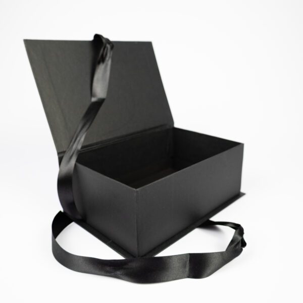 Book Style Gift Box with Ribbon Black South Africa