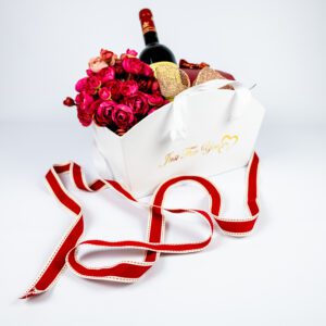 Flower Gift Basket Box with Ribbon South Africa