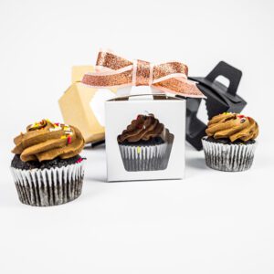 Individual Cupcake Box Self Erect with Window and Handle South Africa