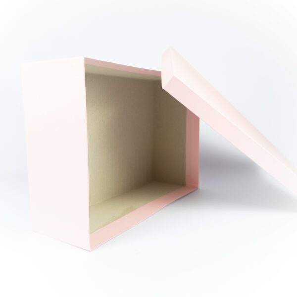 Square Gift Box with Lid Light Pink South Africa