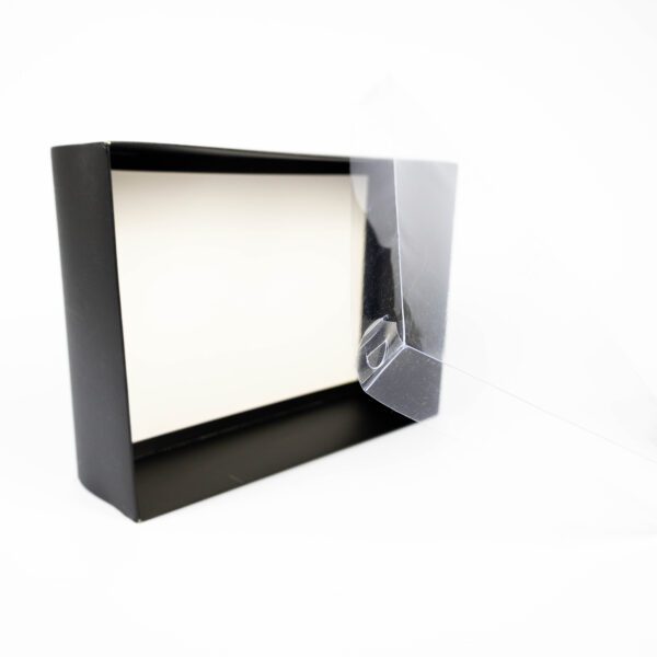 Presentation Gift Box Self Erect with Clear Lid Black South Africa