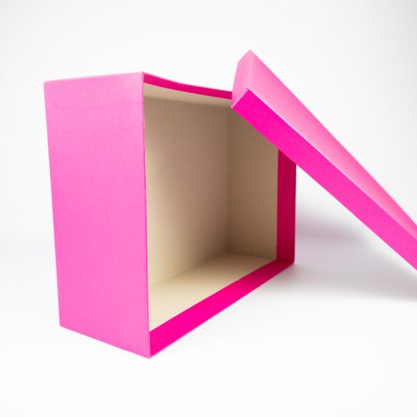 Square Gift Box with Lid Cerise Pink South Africa