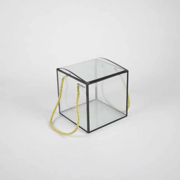 PVC Cube Box with Handle Clear South Africa