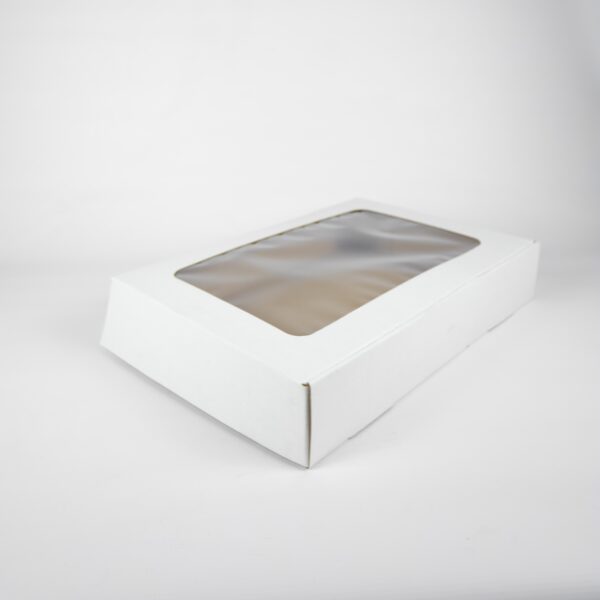 Hamper Box Self Erect with Window White South Africa