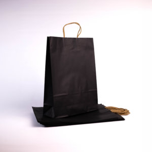 A3 Paper Gift Bag With Straw Handle - 12 Bags