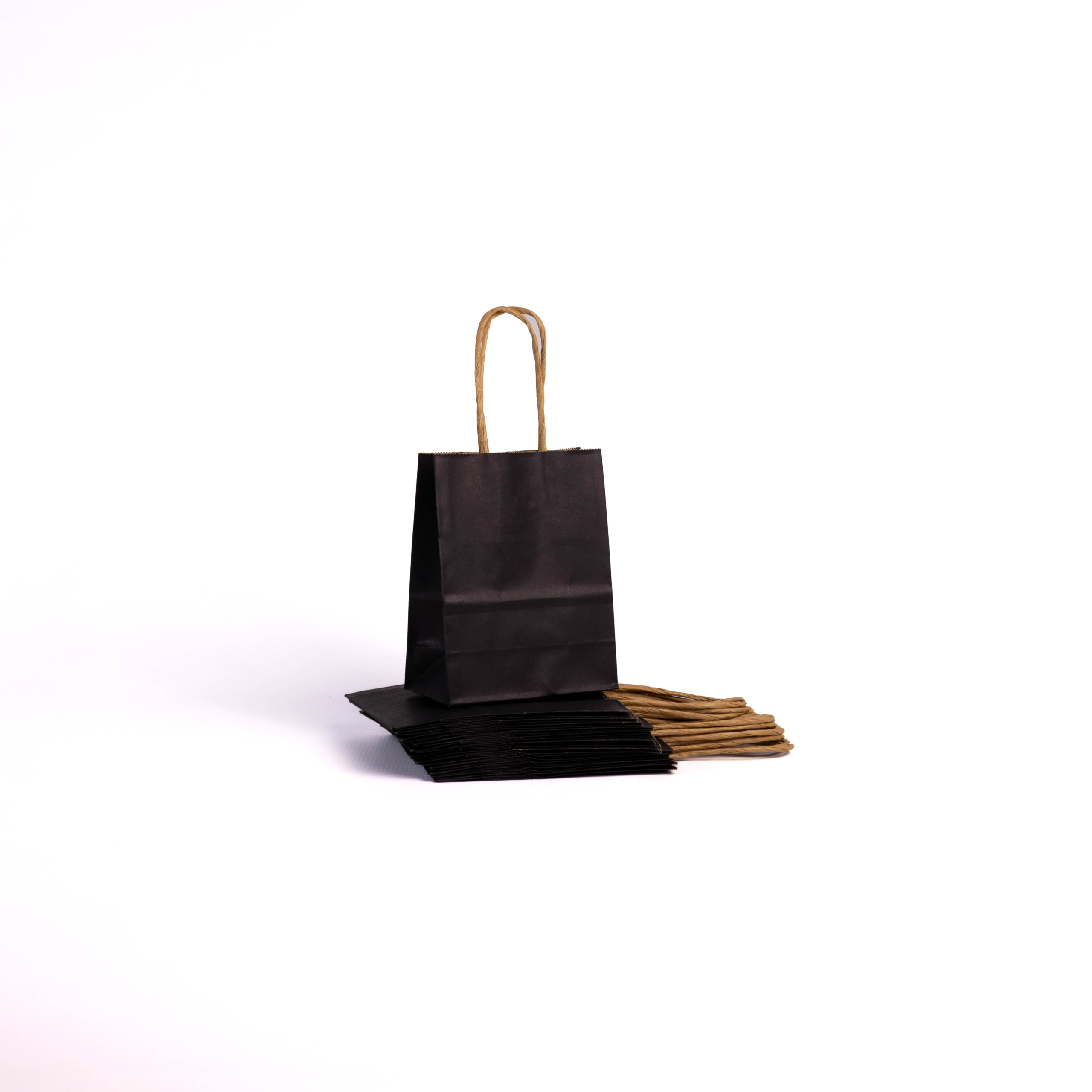 A6 Paper Gift Bag With Straw Handle - 12 Bags - Image 16