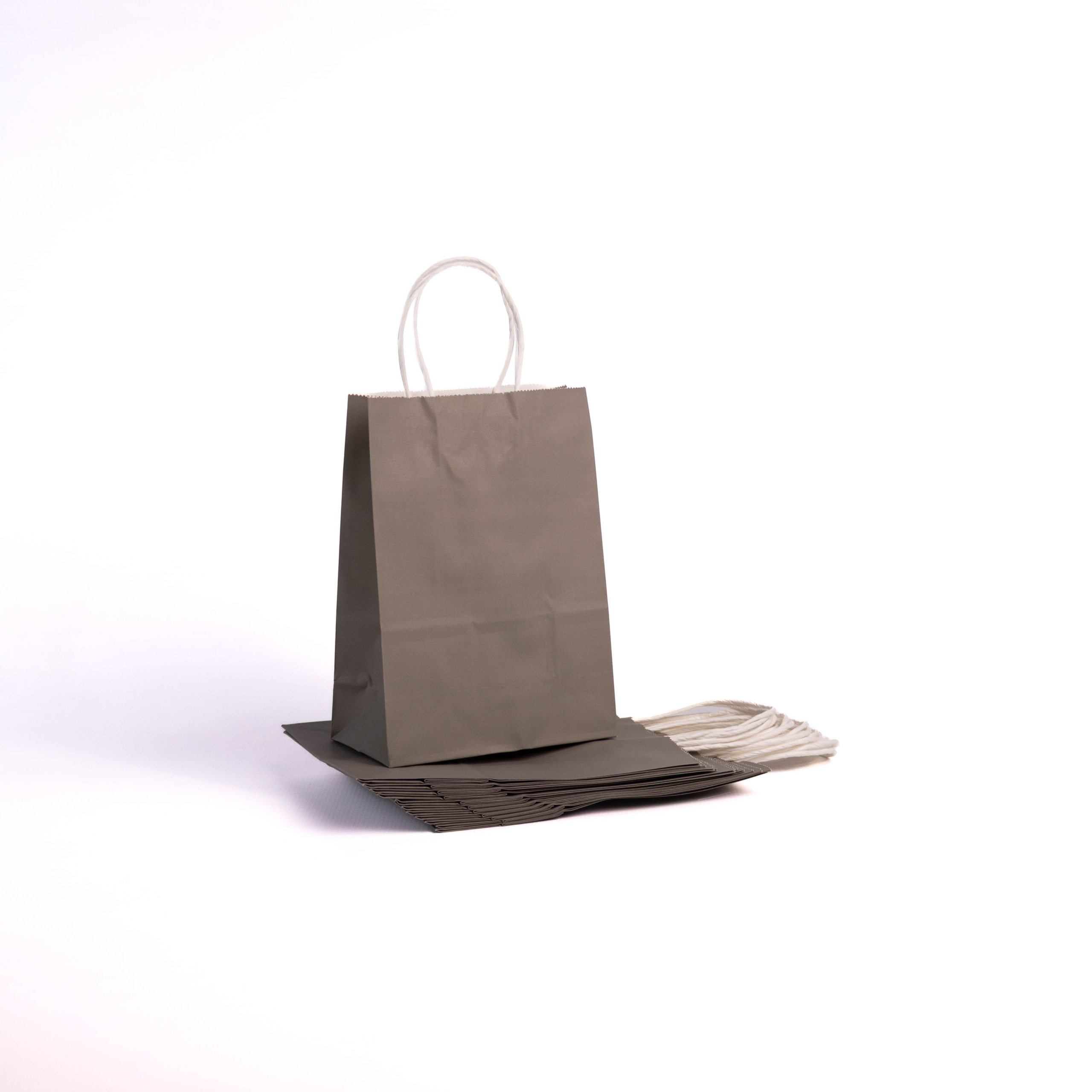 A5 Paper Gift Bag With Straw Handle - 12 Bags - Image 13