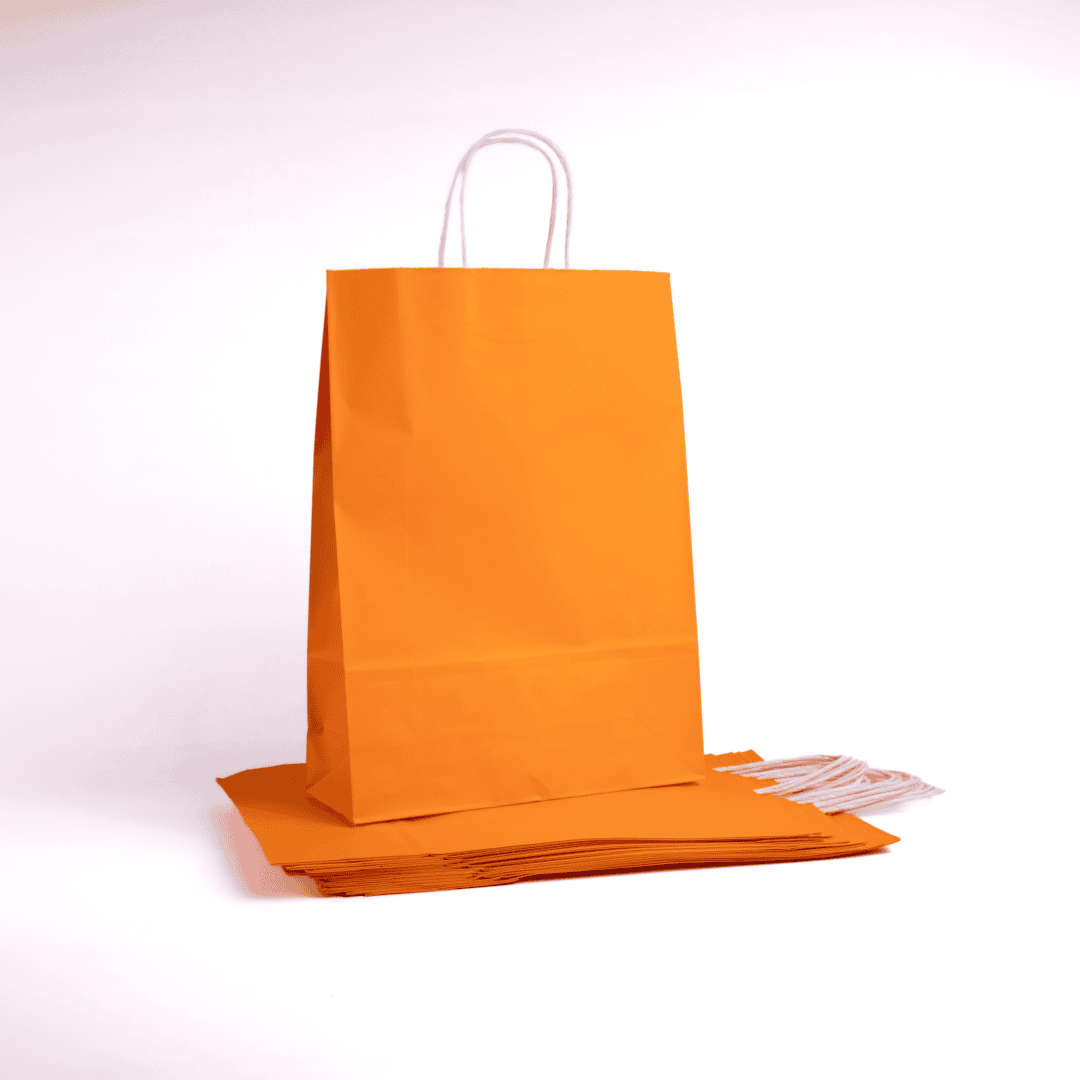 A3 Paper Gift Bag With Straw Handle - 12 Bags - Image 10