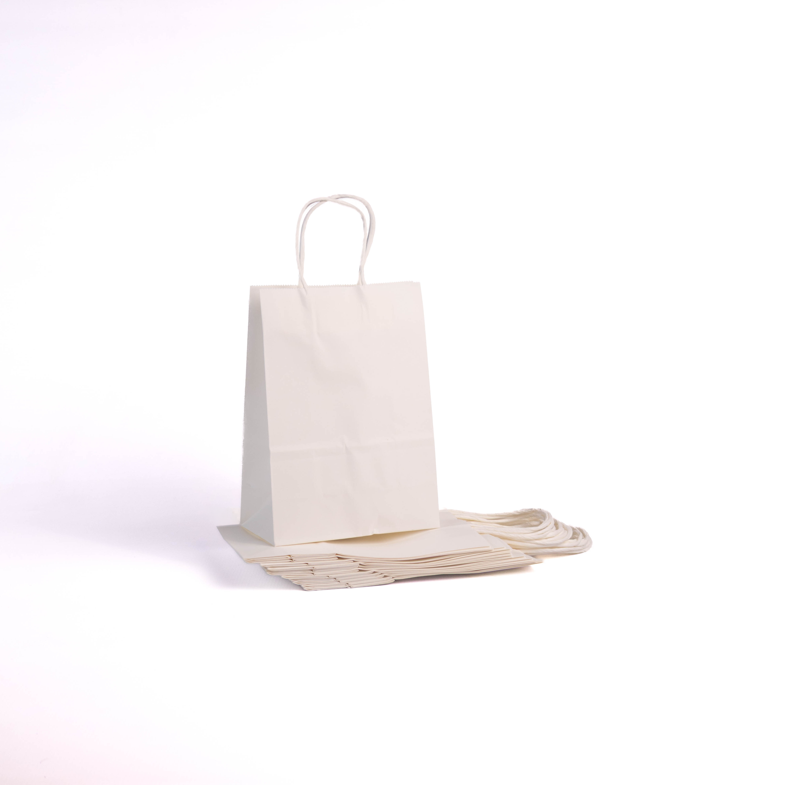 A5 Paper Gift Bag With Straw Handle - 12 Bags - Image 21
