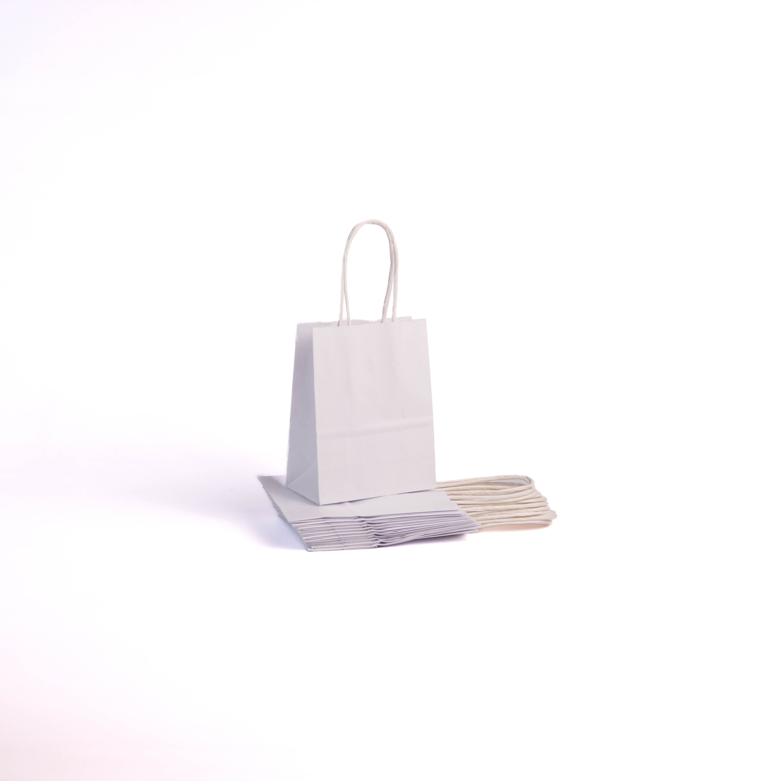 A6 Paper Gift Bag With Straw Handle - 12 Bags - Image 15