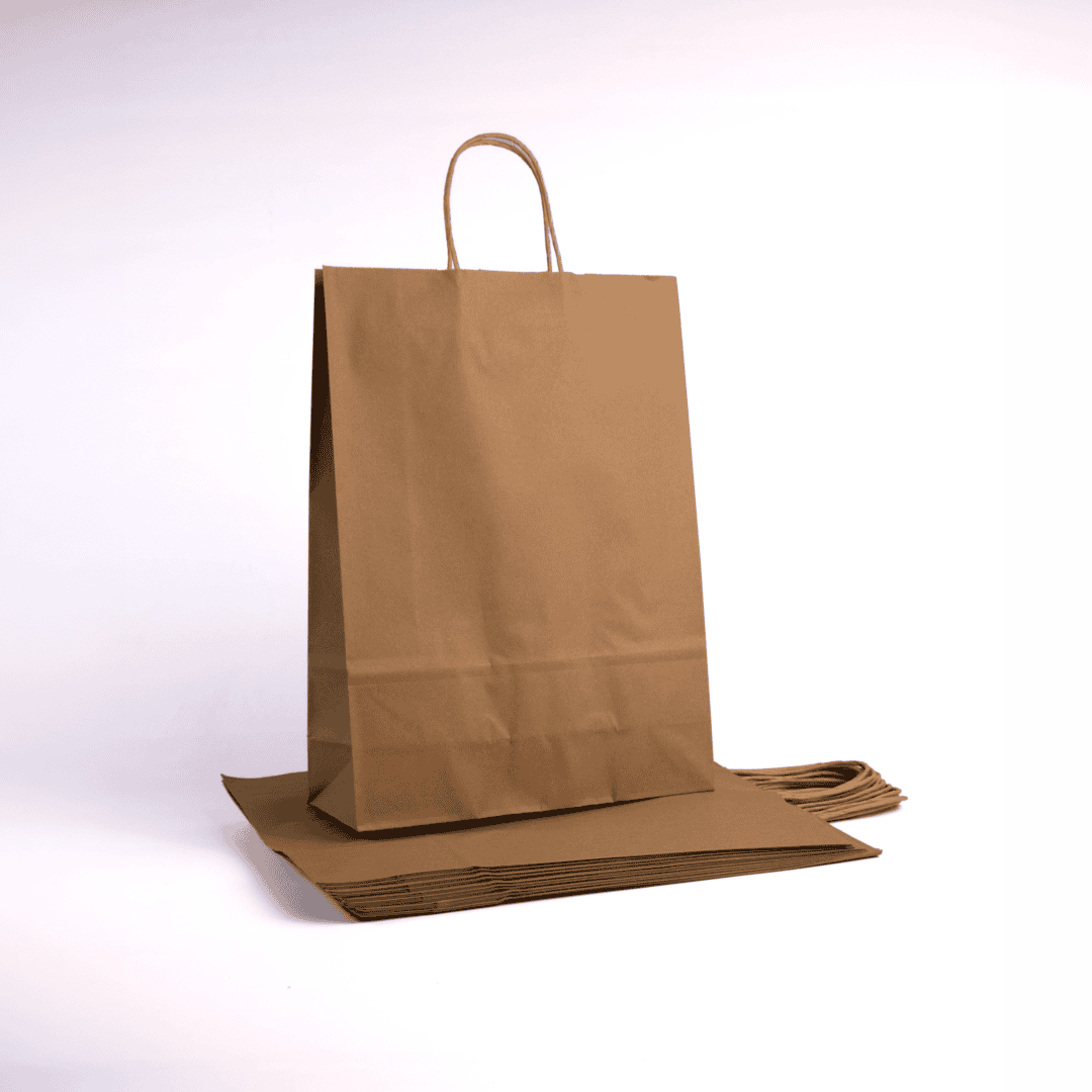A3 Paper Gift Bag With Straw Handle - 12 Bags - Image 22