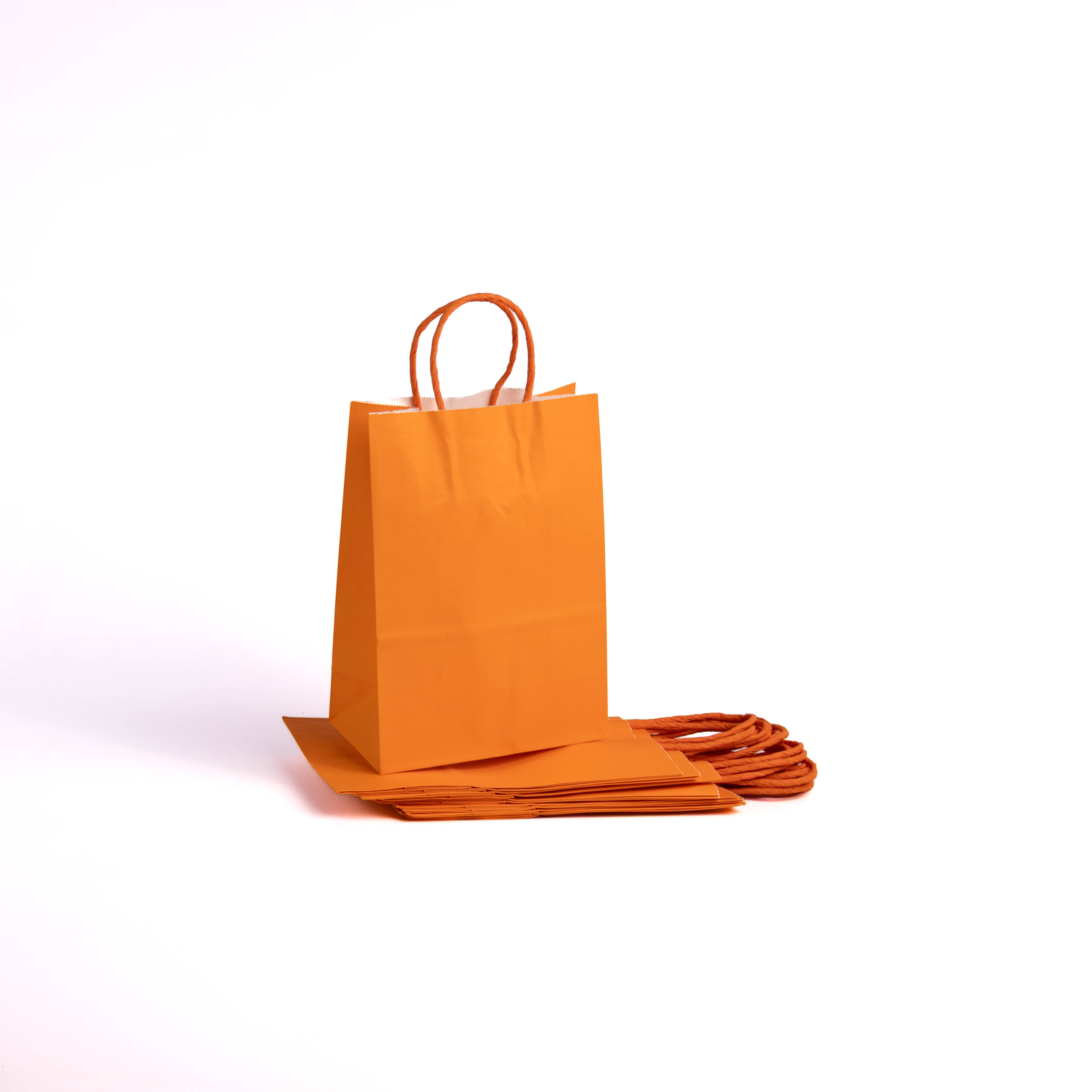 A5 Paper Gift Bag With Straw Handle - 12 Bags - Image 17