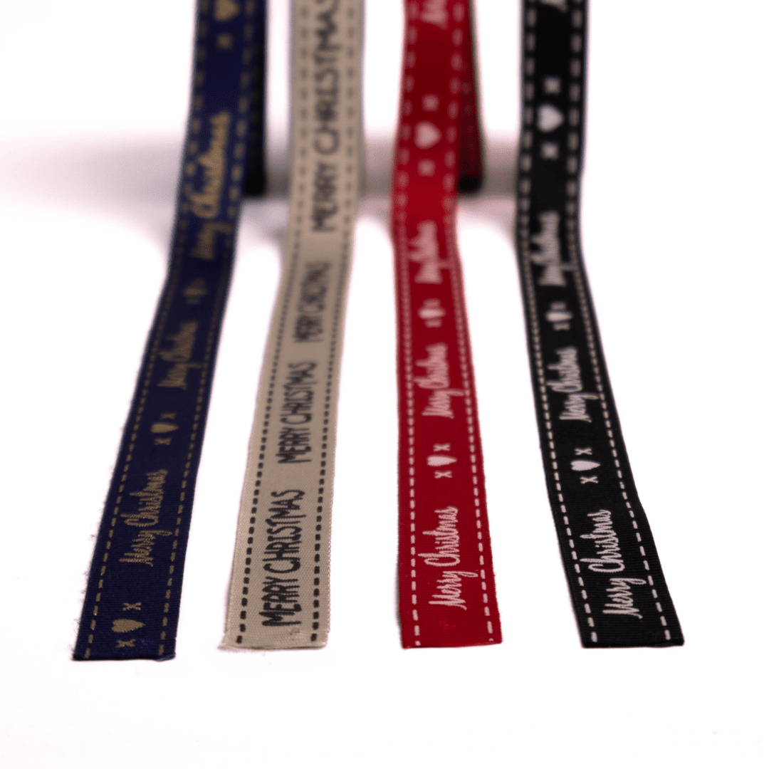 "Merry Christmas" Petersham Ribbon Roll