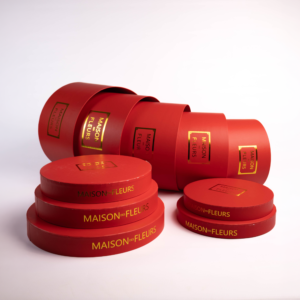 Maison Des Fleurs 5 Set Hat Boxes With Lids